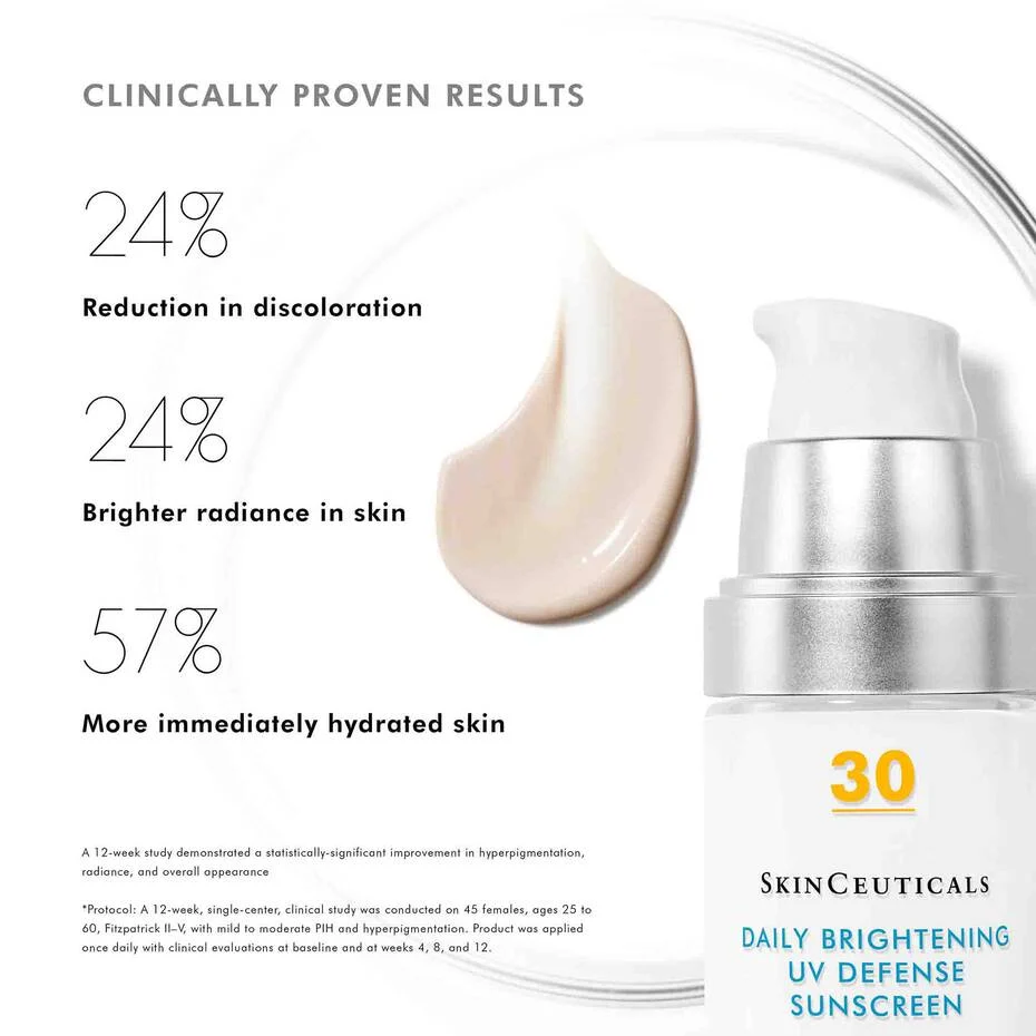 SkinCeuticals- Daily Brightening UV Defense Sunscreen Broad Spectrum SPF 30